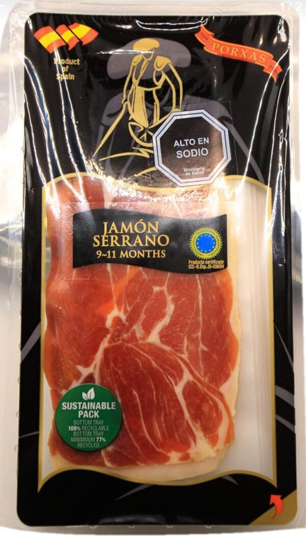 jamón serrano 500 gr