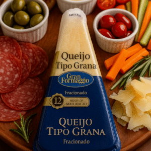 cuña queso tipo grana gran formaggio – 12 meses de maduración