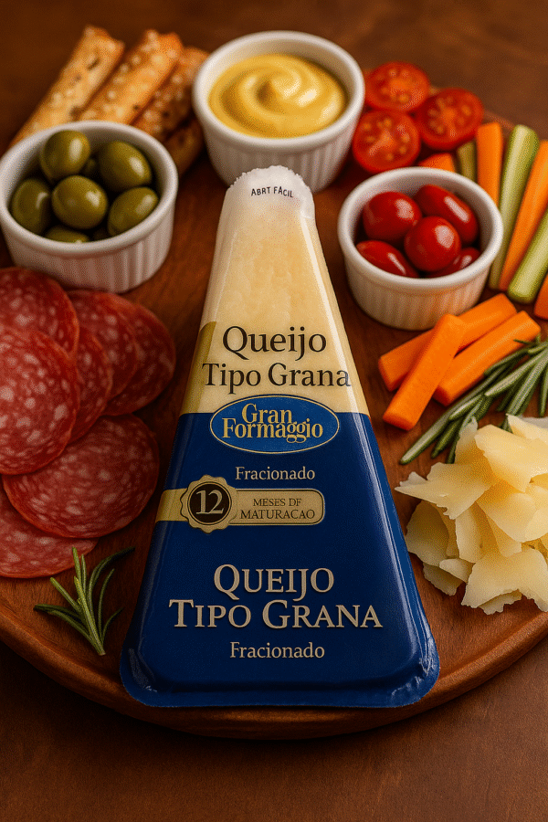 cuña queso tipo grana gran formaggio – 12 meses de maduración